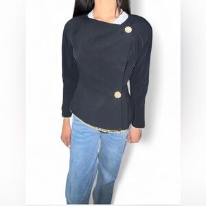 Gillian black blazer